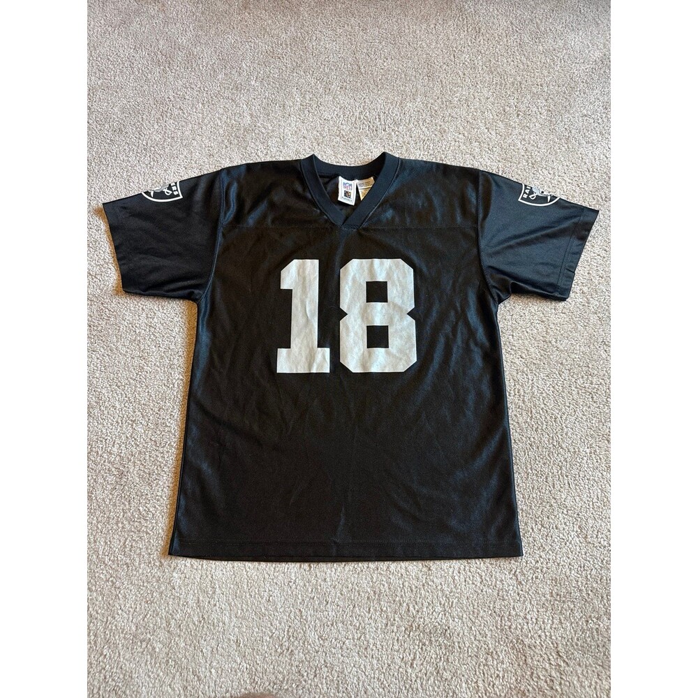 Vintage Santana Moss Oakland Raiders Youth NFL Jersey Size XL